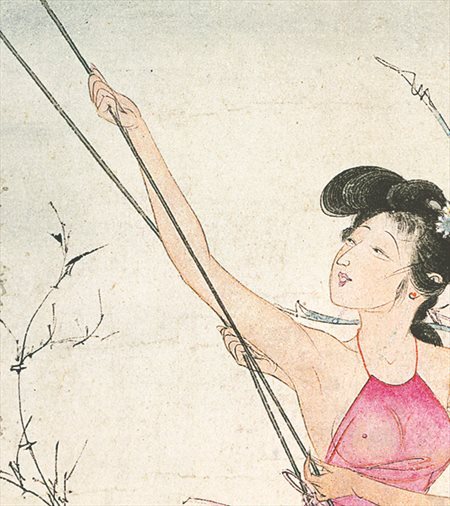 渭源县-胡也佛的仕女画和最知名的金瓶梅秘戏图